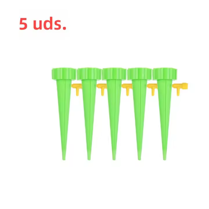 Sistema De Riego Por Drip Automático Con Espiga Self Watering Para Plantas De Flor Jardín Invernadero Dispositivo De Rociador Automático Ajustable - 1