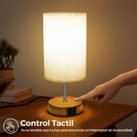 Lámpara de Mesa Regulable Táctil con Puertos de Carga USB A+C - details 7