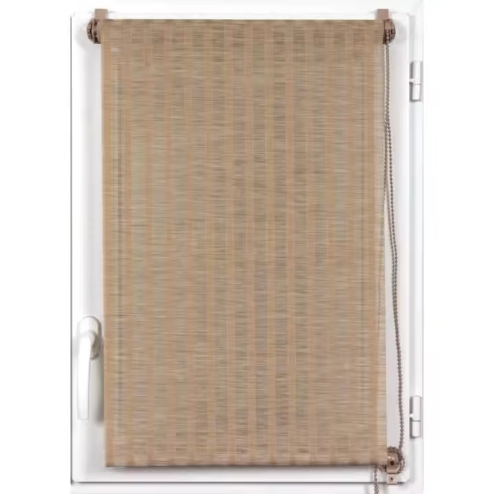 Estor enrollable Translucido Persiana Enrollable Blackout para Puertas y Ventanas con Cadena, Persianas Enrollable para fijación sin taladrar con Clip, protección Visual - Maxia Market - 1