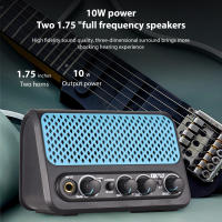 Amplificador De Guitarra Eléctrica DK 10W Pequeño Con 2 Canales Limpio Overdrive Efecto Reverb Plug And Play BT/ Auriculares - details 11