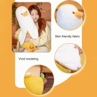 Plush de Pato Banana, Juguete de Plush de Animales, Gift de cumpleaños adorable estereoscópico, almohada para dormir de Pato banana de Dibujos animados (50 cm) - details 0