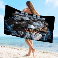 Toalla De Playa Para Niños JuL C'est Pas Des Lol Tela Microfibra Absorbente De Verano Dibujos Animados Larga Para Baño Y Piscina Toalla De Viaje - details 2