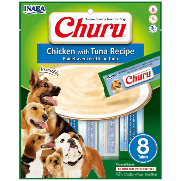 Churu DOG Receta de Pollo y Atún (8x20gr) - 1