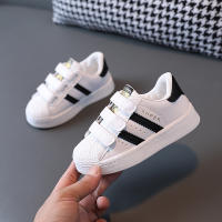 Zapatillas Infantiles Antideslizantes Blancas Para Niños Y Niñas Con Hebilla Cierre Transpirables Zapatos Casuales Para Bebés Y Niños - details 19