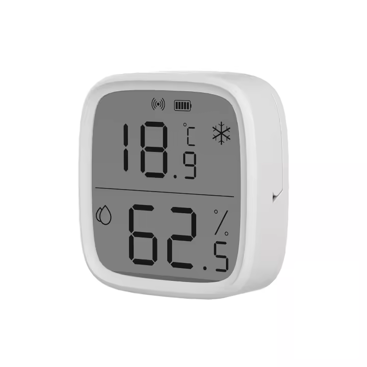 Sonoff sensor inteligente de temperatura y humedad, pantalla LCD, Zigbee, blanco - 1
