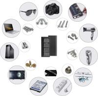 Juego De Destornilladores Magnéticos Precision 25 En 1 Con Set De 24 Piezas De Destornilladores Mini Para Reparación De Móvil PC Y Cámara - details 6