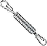 Resorte de suspensión Columpio de resorte de acero para silla colgante Resorte para sillas de hamaca Kits de suspensión de resorte con cuerda de seguridad y dos mosquetones - details 3