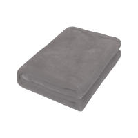 Manta De Microfibra Flanela Gruesa 2024 1 Pieza Suave Y Cálida Para Cama O Coche Manta De Plush Ligera Y Cómoda Para Adultos Uso En Picnic Lavable Mecánicamente - details 6