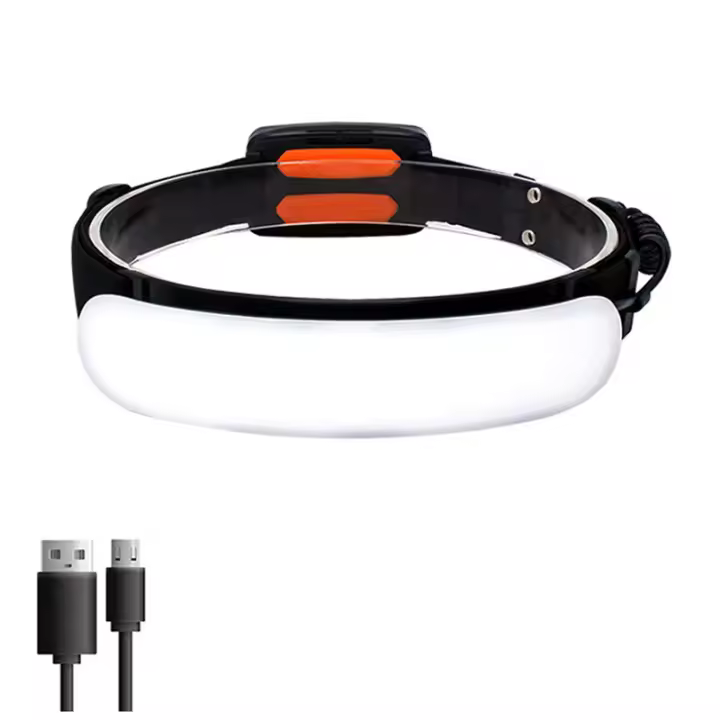 Linterna Frontal Portátil Con 31 LEDs Luz Fuerte Batería Integrada Recargable Por USB Impermeable Lámpara De Ángulo Amplio Para Camping Y Pesca - 1
