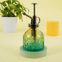 Botella De Rociador De Vidrio Vintage Para Riego De Plantas Y Jardín Sprayer De Flores Irrigación Doméstica Herramientas De Jardinería - details 1