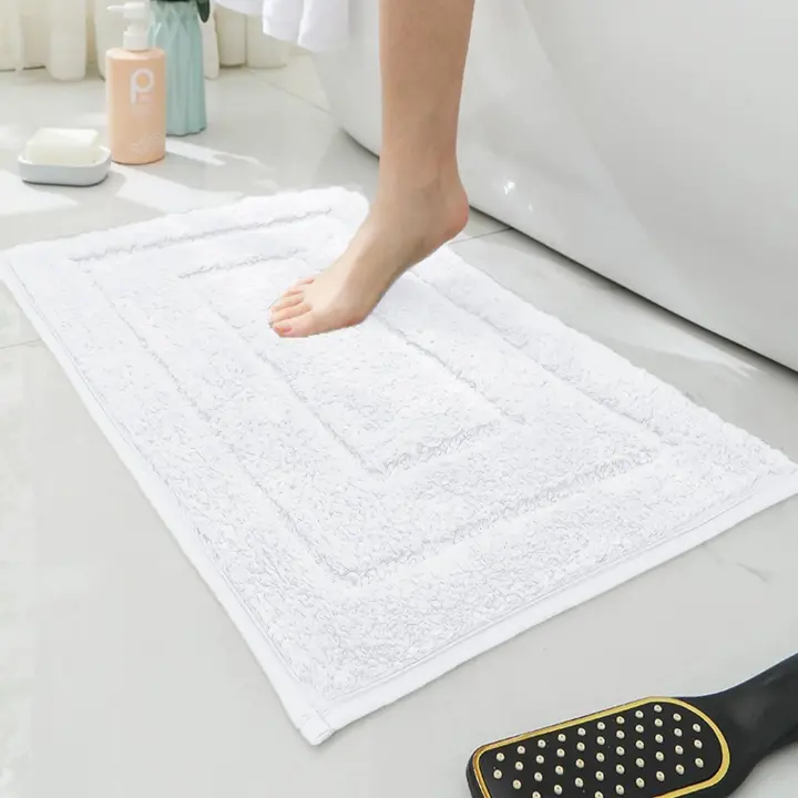 Alfombra De Baño Antideslizante,Alfombrilla De Baño,Multifuncional,Alfombra Ducha Baño Cocina Puertas de Entrada Pasillo Dormitorio Salon Modernas,Suave - 1