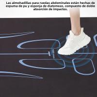 Rueda De Yoga EVA Antideslizante Para Pilates Y Bodybuilding Almohadilla De Abdominales Con Rebound Automático Para Entrenamiento De Matriz - details 4
