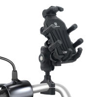 Soporte De Teléfono Móvil Para Motocicleta Con Amortiguador De Vibración Soporte De Rotación Ajustable Para Motorbike Ball Head Mount - details 43