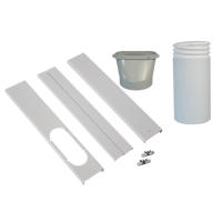 Kit De Ventilación Para Aire Acondicionado Universal Con Conector Ajustable Y Sellador De Ventana Tubo De Extensión De Ventilación De Aire Acondicionado VKTECH PVC Moderno - details 17