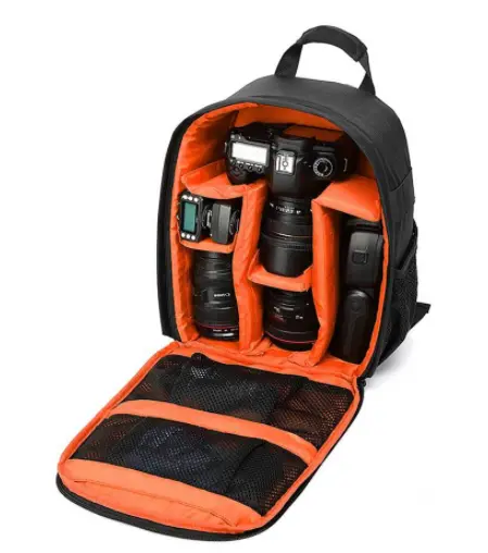 Bolsa De Hombro Para Cámara Multiusos Erilles Impermeable Para Fotos Y Video DSLR Sony Bolsa De Fotografía De Nylon Para Exteriores - 1