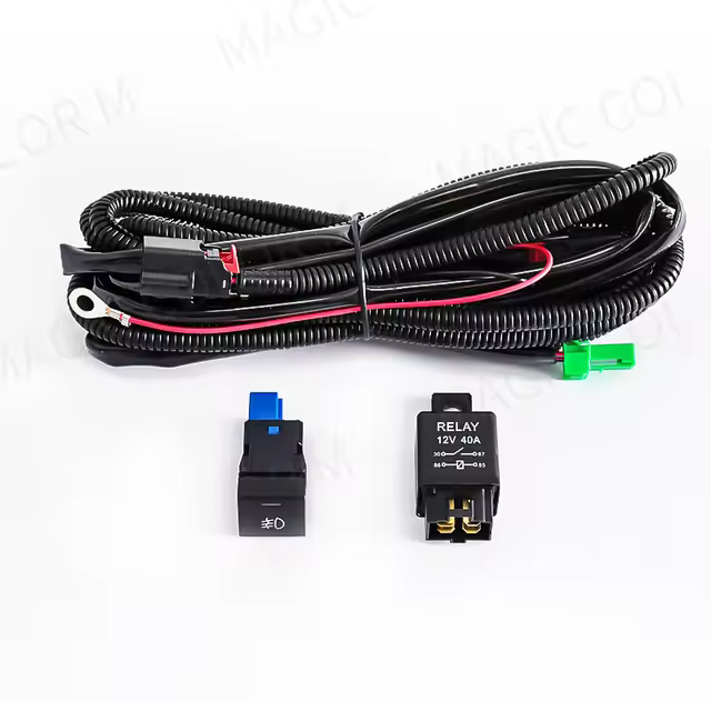 Luces De Foga LED Para Toyota Camry XSE SE 2018-2020 Con Interruptor De Cable 12V Luz Diurna DRL Super Brillantes Negro ABS+LED - 1
