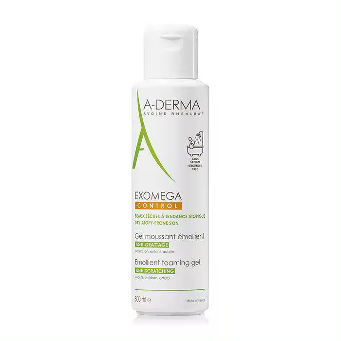 Aderma Exomega Gel Limpiador Emoliente 500 ml - 1