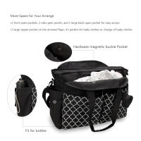 Bolsa de Pañales para Bebé de Gran Capacidad Bolsa de Maternidad Impermeable Multifuncional Portátil para Cuidado del Bebé Material de Poliéster - details 14