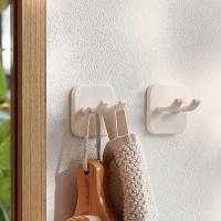 Organizador De Baño Multifuncional Para Cuchillas Y Enchufes 3pcs Fácil Instalación Soporte De Pared Sin Perforar Para Cabellos Y Barba - details 0
