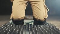 Almohadillas De Rodilla Profesionales De Gran Resistencia Para El Trabajo Con Doble Correa Ajustable Para Jardinería Construcción Y Uso Industrial - details 1