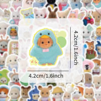 Pegatinas De Calcomanías De Dibujos Animados Calico Critters 10/30/50/100pcs Aesthetic Para Niños Para Portátil Nevera Teléfono Scrapbooking - details 2