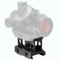 Montura De Aluminio De 1" Altura Picatinny Montura Corta Base De Tangente Para Visor Compatible Con Rail De 20mm - details 0