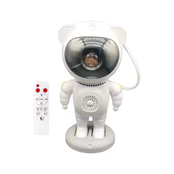 Lámpara Proyector De Estrellas Para El Techo Con Diseño De Caballo Astronauta Y Pista De Correr Bluetooth Colorido 2024 - 1