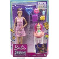 Barbie muñeca Skipper canguro con trona de niño , Juguete y Accesorios de cumpleaños (GRP40) MATTEL - details 0