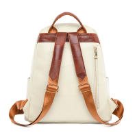 Mochila para mujer, nueva, estilo coreano, versátil, de un solo hombro, bandolera de cuero suave, mochila para mujer - details 7