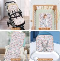 Colchoneta Silla Paseo Universal, Algodón Funda Carrito Bebe Universal, Funda Carro Bebe Universal de Doble Cara, Colchoneta Carro Bebe Universal, Colchoneta Silla Bebe para Bebés 77x34cm - details 2