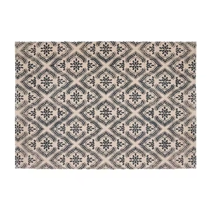 Atmosphera Alfombra Algodón Suave y Resistente, Variedad de Diseños Surtidos, 60x90cm - 1