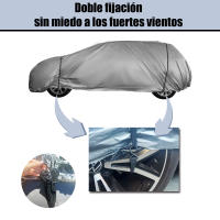 Funda de Coche Cubierta De Coche Universal,Impermeable,Protección Contra Sol Lluvia Nieve Polvo,Accesorios Para Coches, Tamaño S-M-L-XL-XXL - details 3
