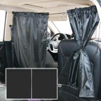 Cortina De Privacidad Para Coche Partición Interior a Prueba De Luz Y Aislante Para RV Cubierta De Sombra Trasera Material De Sintética - details 4