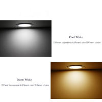 Spot LED Bajo 220V Tres Colores Ajustables 5W 7W 9W 12W 15W Luz De Techo Revestida En Aluminio Blanco Frío Y Cálido - details 6