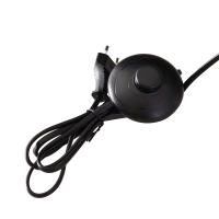 HOMCOM Lámpara de Pie Moderna para Dormitorio Estudio Salón (2 E27 Bombilla) Interruptor de y Bajo Consumo con Base de Acero Inoxidable 120 cm Blanco - details 3
