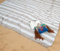 Printex Pareo Fouta con Raya - 210 x 240 cm- Pareo Manta Picnic,Yoga, Antiarena, Multiusos, Decoracion Pared - details 6
