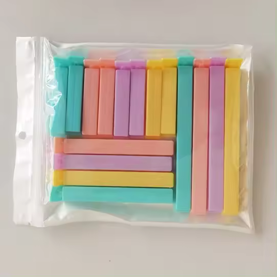 Paquete De Clips Para Bolsas De Alimentos Reutilizables 12/16 Piezas Sellado Hermético Para Chips Cereales Snacks 3 Tamaños Clips De Almacenamiento De Cocina Plásticos - 1