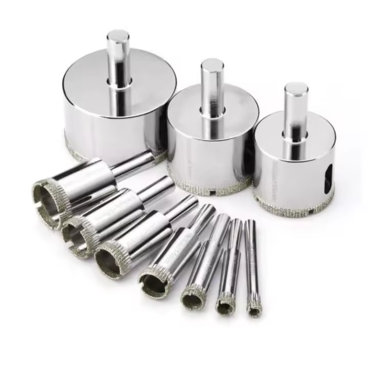 AHS02C Brocas de diamante para sierra perforadora, juego de extractor de huecos con 10 paquetes - 1