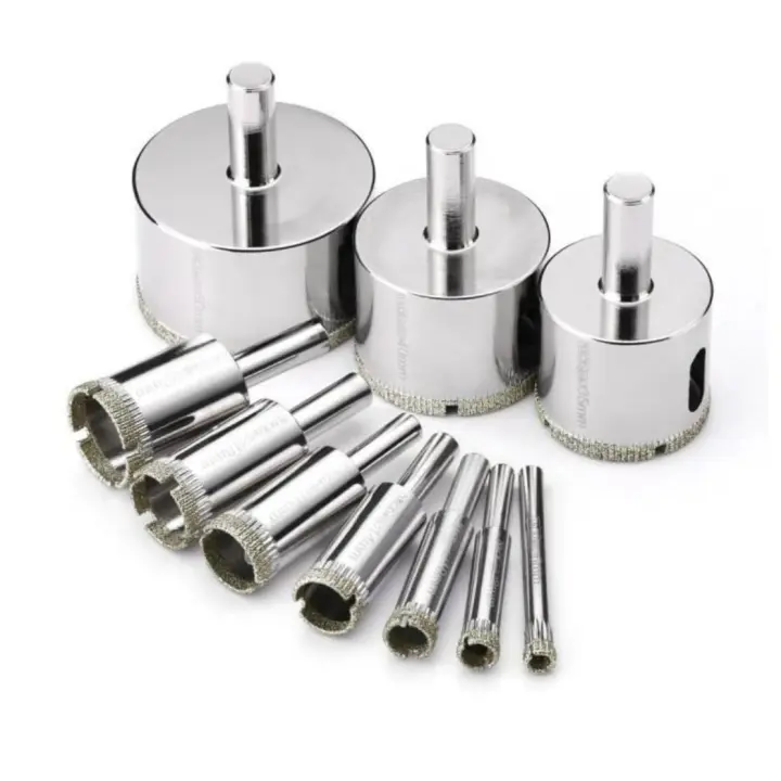 AHS02C Brocas de diamante para sierra perforadora, juego de extractor de huecos con 10 paquetes - 1