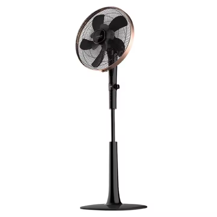 Cecotec 5916 EnergySilence 1040 SmartExtreme. Ventilador de Pie con Mando a Distancia y Temporizador 28 W 10 Aspas 40 cm de Diámetro Oscilante 24 Velocidades Ajustable 115-135cm Motor DC - 1