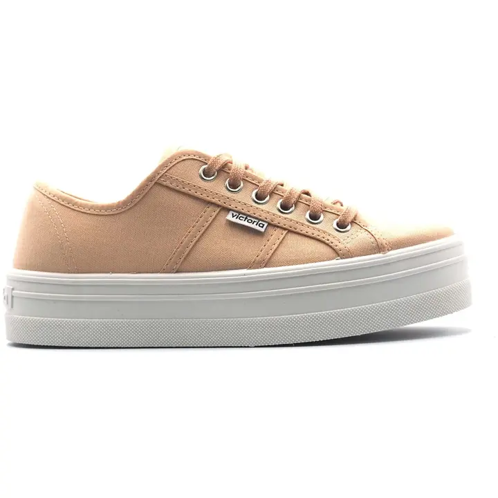 Zapatillas Victoria  para mujer en color beige - 1