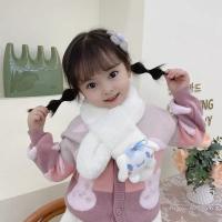 Bufanda De Peluche Para Niñas Hello Kitty Kawaii Cinnamoroll Kuromi My Melody Accesorio De Cosplay De Anime Suave Y Gruesa Regalo Para Niños - details 10