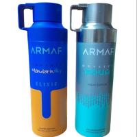PACK 2 UNIADES - DESODORANTES UNISEX ARMAF ODYSSEY - AQUA , MANDARIN ELIXIR 200 ML - ARMAF  SET 2 UNI - details 0
