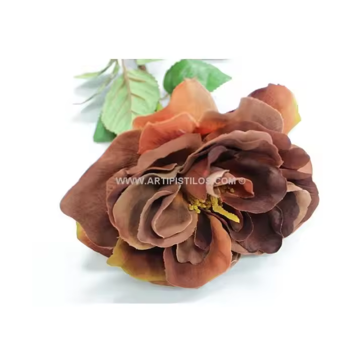 Rosa de Tela 14 X 6 Cms - Decoración - 1