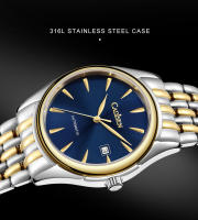 Reloj Mecánico Para Hombre CADISEN 2024 40mm Acero Inoxidable Cristal De Zafiro AR Miyota 8215 Resistente Al Agua Estilo De Negocios - details 5