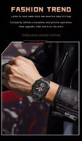 Reloj De Pulsera Deportivo Para Hombre POEDAGAR Lujo Nueva Marca Cuarzo Impermeable Luminoso Cronógrafo Date Con Correa De Acero Inoxidable Estilo Casual - details 3