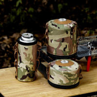 Cubierta De Tanque De Combustible Portátil Propano Y Butano Protector Ventilado Para Accesorios De Estufa Al Aire Libre Material De Plástico - details 2