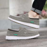 Zapatos De Lona Para Hombre Retro Ligeros Y Confortables Mocasines De Verano Calzado Casual De Negocios Para Primavera/Otoño - details 5