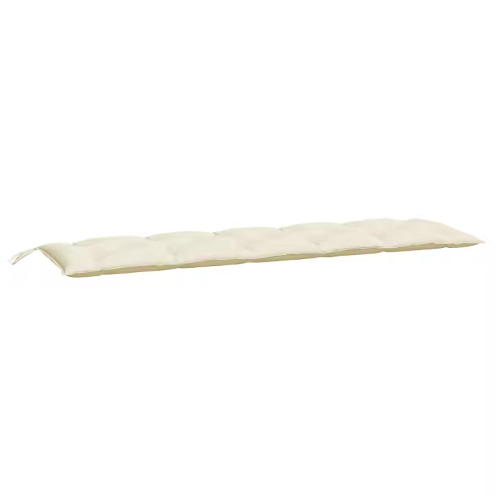 vidaXL Cojín de banco de jardín tela Oxford 180x50x7 cm Color Blanco crema,  Beige,  Azul claro y mas Cojín Decorativo de Asiento Cojines de muebles de salon - 1