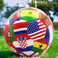 Balón De Fútbol En Colores De Bandera Nacional Adecuado Para Diferentes Superficies Innovador Para Equipo De Juego - details 6